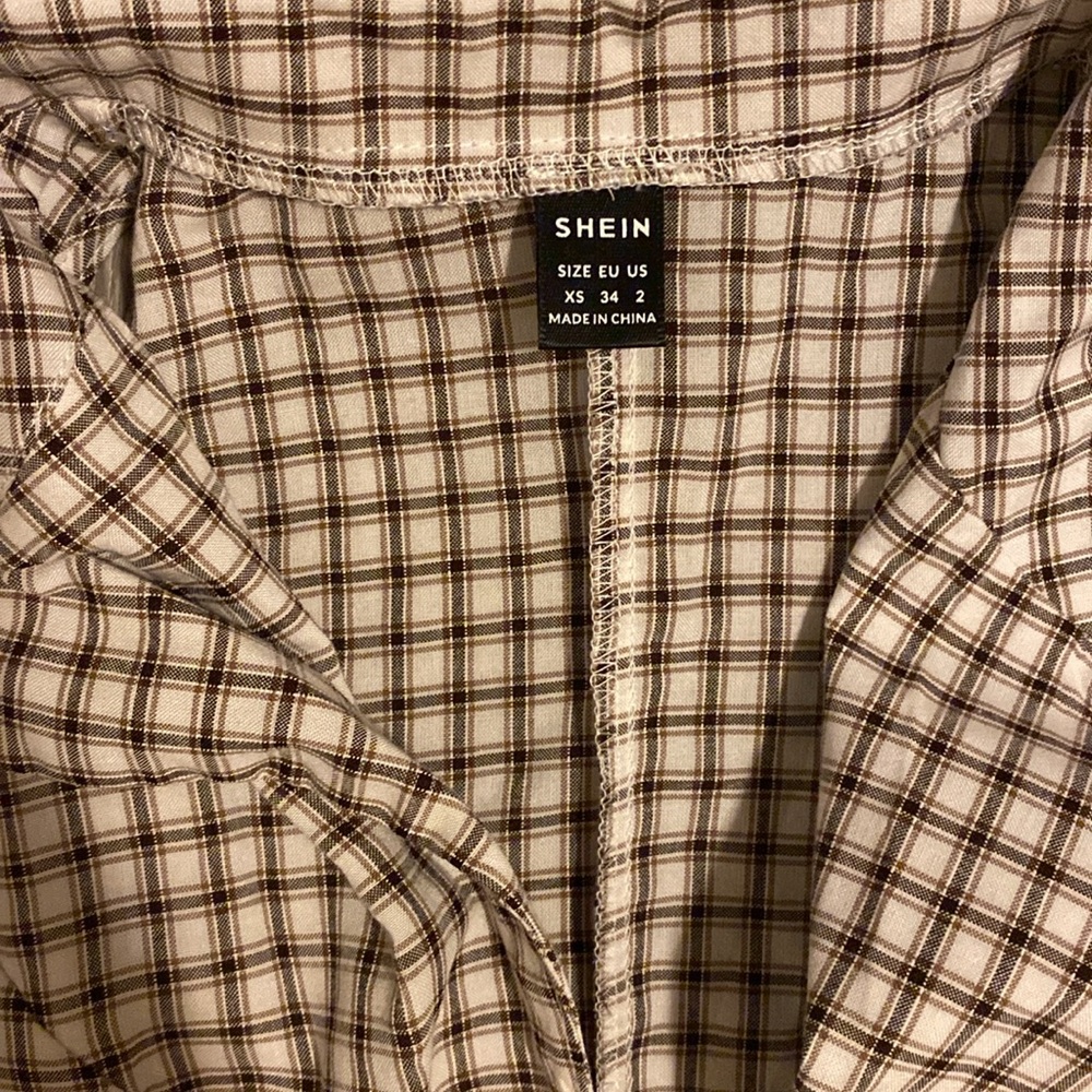 SHEIN flannel dress - Picture 2 of 2
